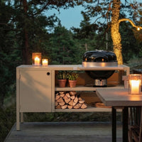 UMAMI modul 3, beige + svart klotgrill NORDIC FLAME