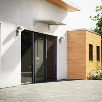 MODERN entrétak, L100 x D85 x H27,5 cm, grå