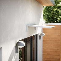 MODERN entrétak, L130 x D85 x H27,5 cm, grå