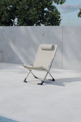 Lot de 2 lits de soleil Seville 