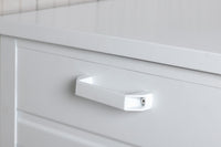 Elsa putekasse - hvit