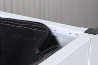 Elsa putekasse - hvit