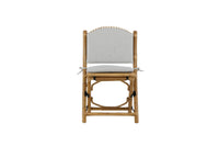 Chaise de café en rotin