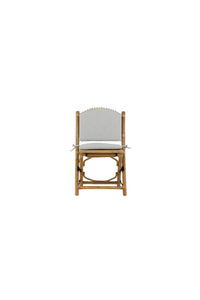 Chaise de café en rotin