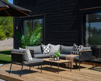 NETTAN hjørnesofa med sofabord