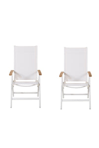 Chaise position Panama lot de 2 