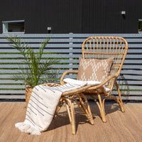 ELLA lenestol med krakk