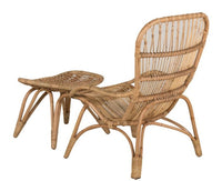 ELLA lenestol med krakk