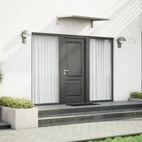 MODERN entrétak, L130 x D85 x H27,5 cm, grå