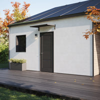 MODERN entre-tag, L130 x D85 x H27,5 cm, sort