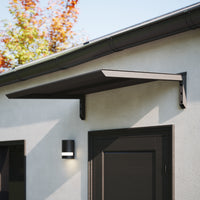 MODERN entre-tag, L130 x D85 x H27,5 cm, sort