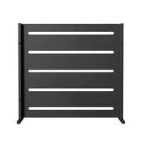 RAMA indsyningsbeskyttelse 1 sektion lav, sort, L80 x D30 x H80 cm