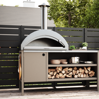 Pizzaiolo med + tilbehør + Umami modul 3, beige / rustfrit