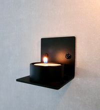 Varmelystestager væg