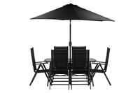 BREKKI Madgruppe inkl. parasol sort