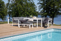 RAMOS Hjørnegruppe hvid/grå