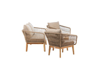 Chania sofa gruppe med sofabord