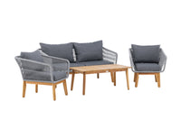 Chania sofa gruppe med sofabord