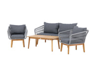 Chania sofa gruppe med sofabord