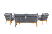 Chania sofa gruppe med sofabord