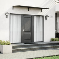 MODERN entrétak, L260 x D85 x H27,5 cm, sort