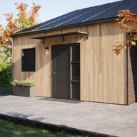 MODERN entrétak, L260 x D85 x H27,5 cm, sort