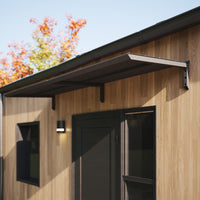 MODERN entrétak, L260 x D85 x H27,5 cm, sort