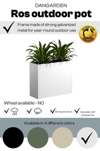 ROS udendørs krukker 2-pak