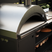 UMAMI udendørskøkkenpakke, vaskemodul, hjørnemodul, modul 3, sort