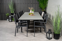 Levels spisebord 229/310 - sort / grå + Copacabana spise stol - sort