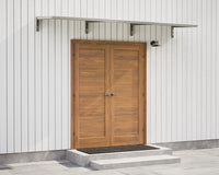 MODERN entrétak, L300 x D85 x H27,5 cm, grå