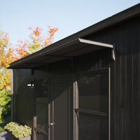 MODERN entre-tag, L300 x D85 x H27,5 cm, sort