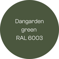 UMAMI udendørskøkkenpakke, vaskemodul samt modul 3, grøn / rustfri