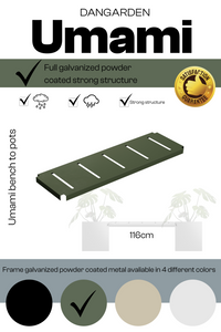 ROS bænk til potter