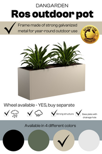 ROS udendørs krukker 2-pak