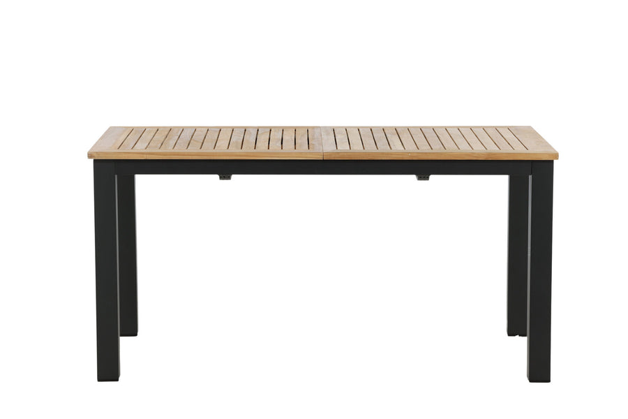 Panama spisebord 152/210 - svart / teak