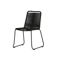 Lot de 2 chaises de salle à manger Lindos (empilables)