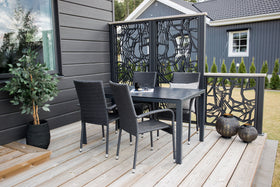 Chaise de salle à manger Anna lot de 2 (empilable)