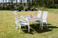 Lot de 2 chaises de salle à manger Copacabana (inclinables)