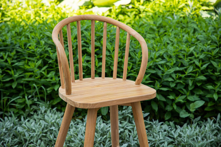 Bullerbyggd barstol - teak