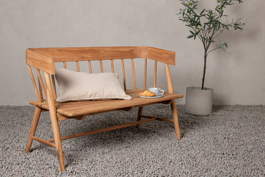 Split sofa - teak