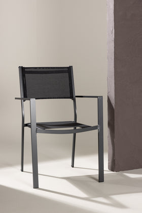 Copacabana spisebordsstol 2-pak (stabelbar)