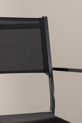 Copacabana spisebordsstol 2-pak (stabelbar)