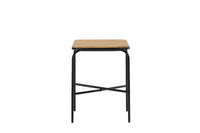 Holmbeck kafébord 55*70 - akasie / svart