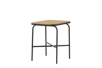 Holmbeck kafébord 55*70 - akasie / svart