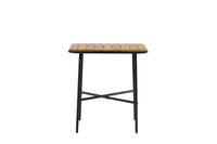 Holmbeck kafébord 55*70 - akasie / svart