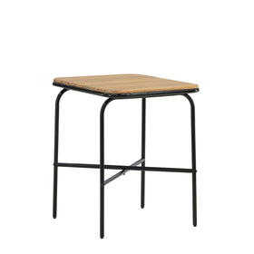 Table de café Holmbeck 55*70 - acacia / noir