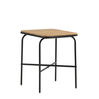 Holmbeck kafébord 55*70 - akasie / svart