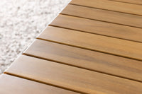 Holmbeck kafébord 55*70 - akasie / svart