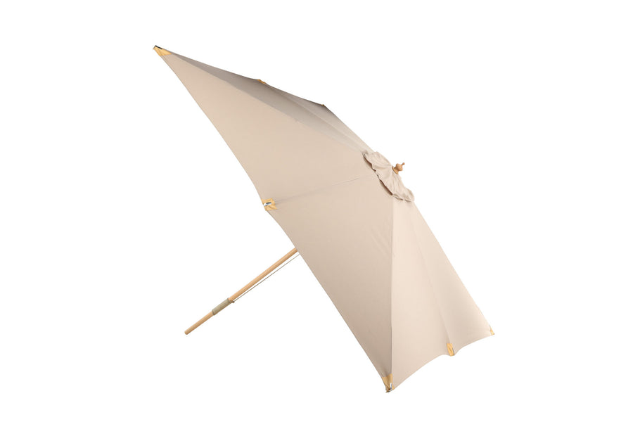 Naxos parasoll 3*3m - beige / trä